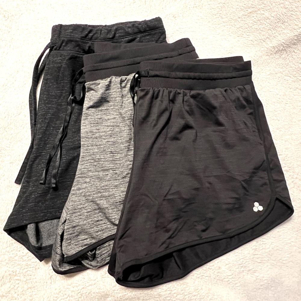 Bundle of 3 Tek Gear Lightweight casual Shorts